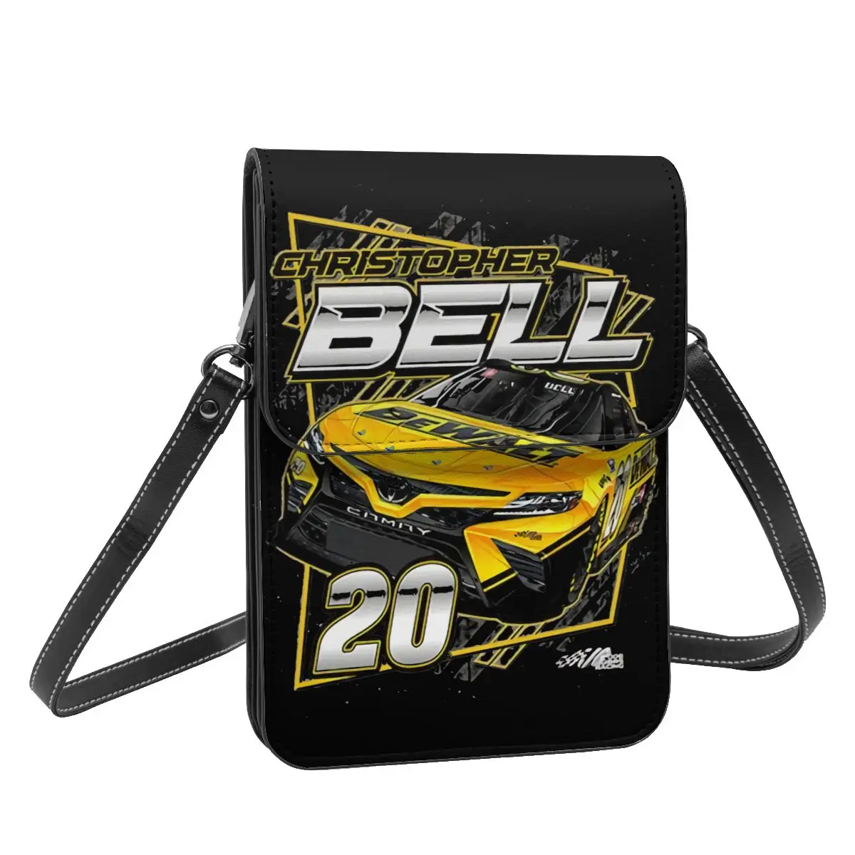 Christopher Bell 20 Crossbody Portemonnee Mobiele Telefoon Tas Schoudertas Mobiele Telefoon Portemonnee Verstelbare Riem