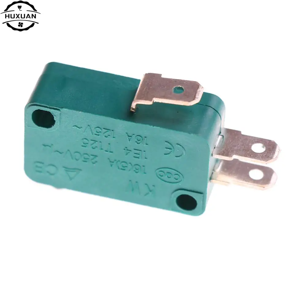 5pcs Micro Limit Switches 16A 250V 3 Pins SPDT Micro Switch Arc Roller Lever Touch Switch Microswitch 2pcs V-156-1C25