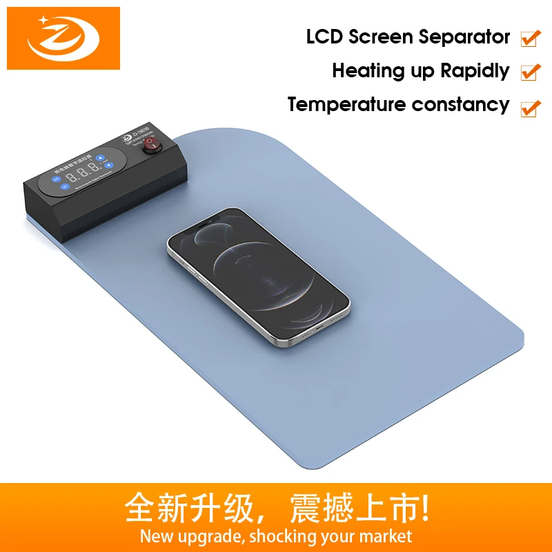 電子機器修理用ヒートパッド デジタルサーモスタット付き温度調節可能 LCDスクリーン分離用の高速加熱