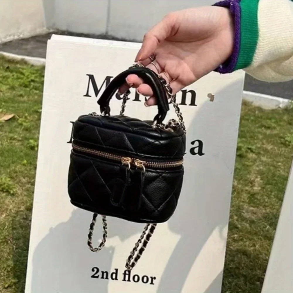 Busta rossa alla moda, borsa a tracolla, due misure di borsa a tracolla, può essere trasportata a