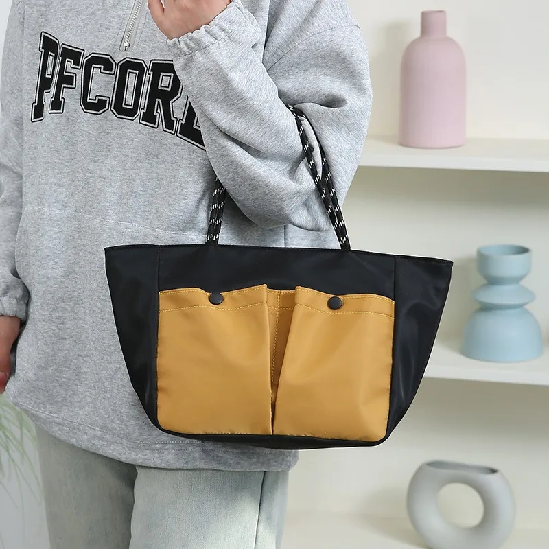 

2025 New Dirt-resistant Tote Bag, Commuting Bag To Work, Large-capacity Bento Bag