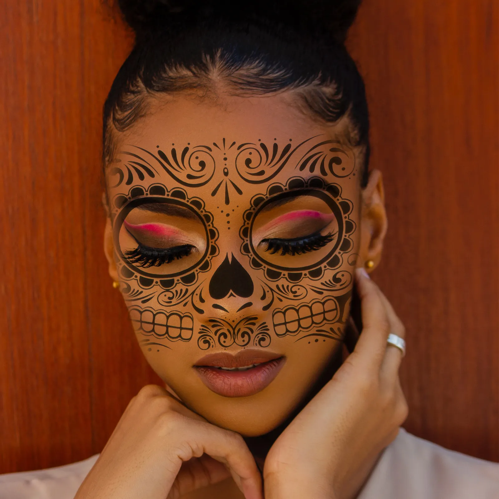 

Face Decals Face Stickers Face Decals Sticker Halloween Face Decals Halloween Tattoos