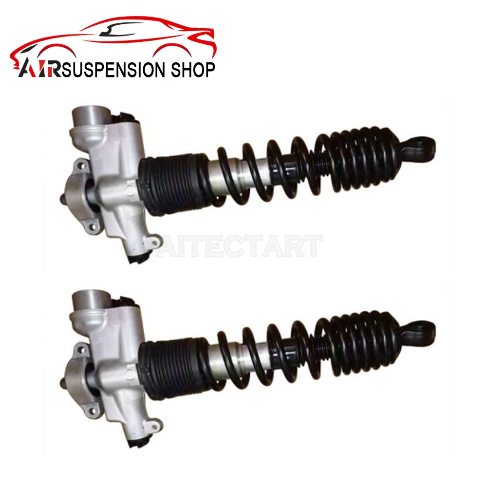 2x For McLaren 540C 570S 2016-2021 Front Left+Right Suspension Shock Absorber Spring Coil Struts Assembly 13BA147CP 13B1244CP