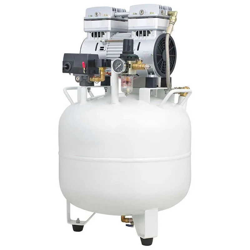 

38L Small Air Compressor Oil Free Silent Air Compressor Machine Portable Dental Lab Mobile Air Compressor Machine