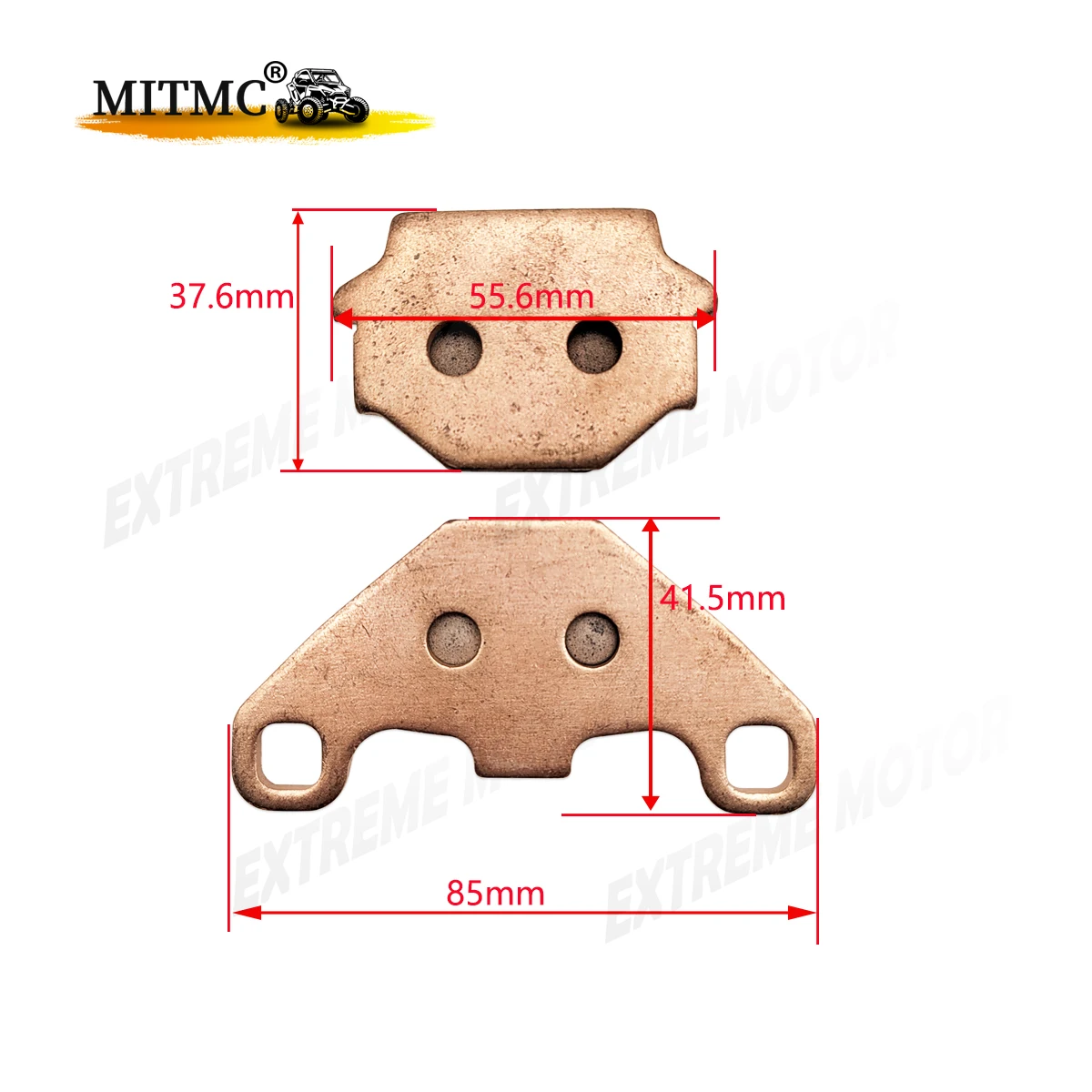 REAR BRAKE PAD COMP For CF500 CF800 UTV CF listed part number is 7030-0855A0