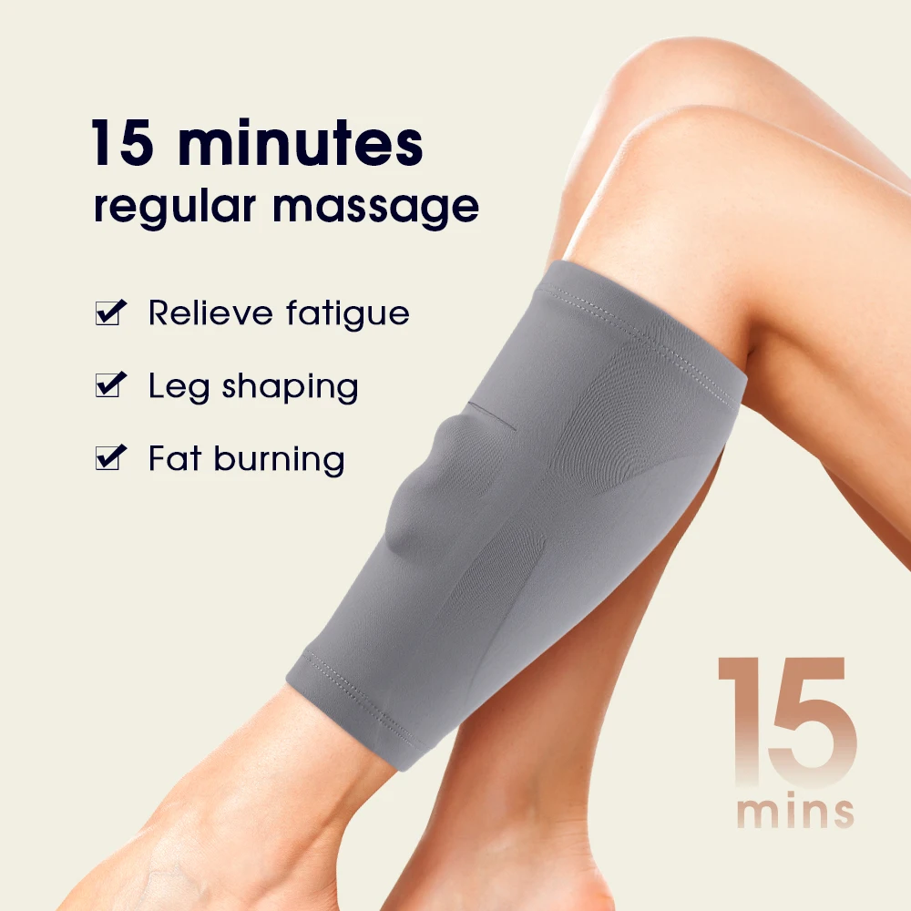 TENS Massage Sleeves Portable Foldable Massager Double Pulse Fat Burning Leg Shaping Relieves Fatigue and Tightens Muscles