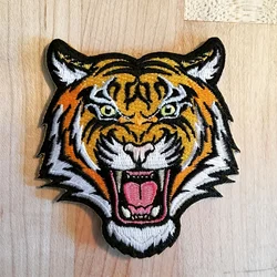 Premium Tiger Embroidered Morale Velcros Patches,  Hook & Loop Appliques for Molle Backpack Jackets, Jeans, Bags, DIY Crafts