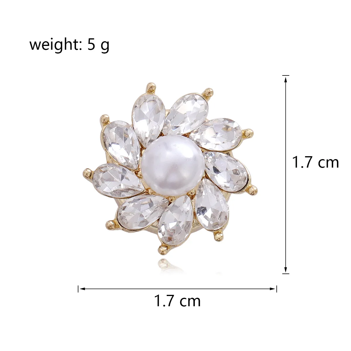 New three-dimensional flower magnet brooch, exquisite and compact design, magnetic suction buckle, high-end atmospheric suit mag