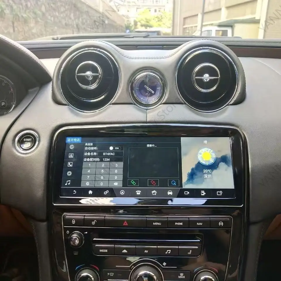 

Android 14 Car Radio AC Panel For Jaguar XJ XJL 351 2009-2018 GPS Navigation Multimedia Receiver Player BT Wireless Carplay