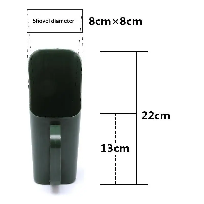 1Pcs Plant Soil Scoop Mesh Sieve Filter Shovels Garden Plastic Shovel Bucket Potted Gardening Hand Tools Garden Scoop
