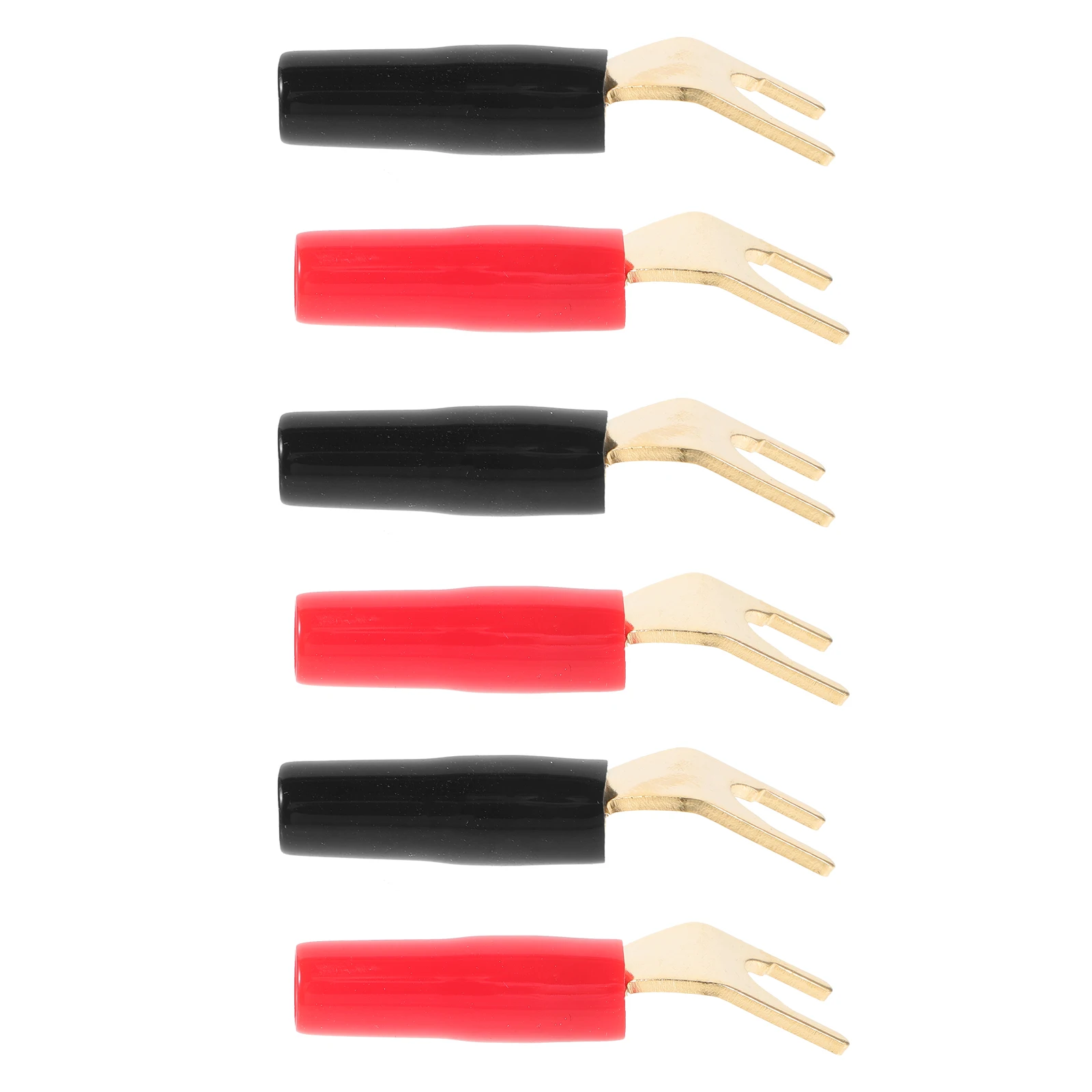

6 Pcs Speaker Plug Wire Connector Banana Audio Plugs for Speakers Coupler Cable Adapter