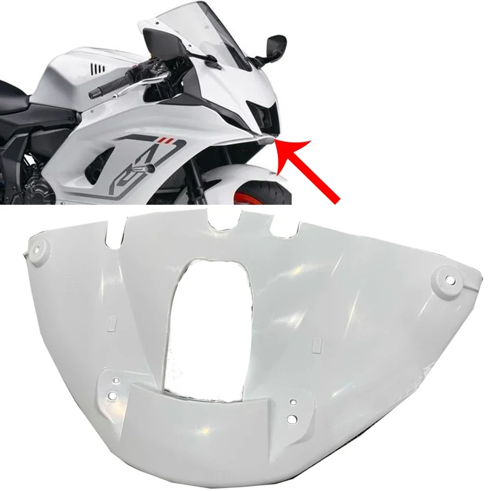 

Motorcycle Front Triangular Cover Spoiler Fairing For Yamaha YZF R7 2021 2022 2023 2024 YZF-R7 Parts Under Cowling Lower Panel