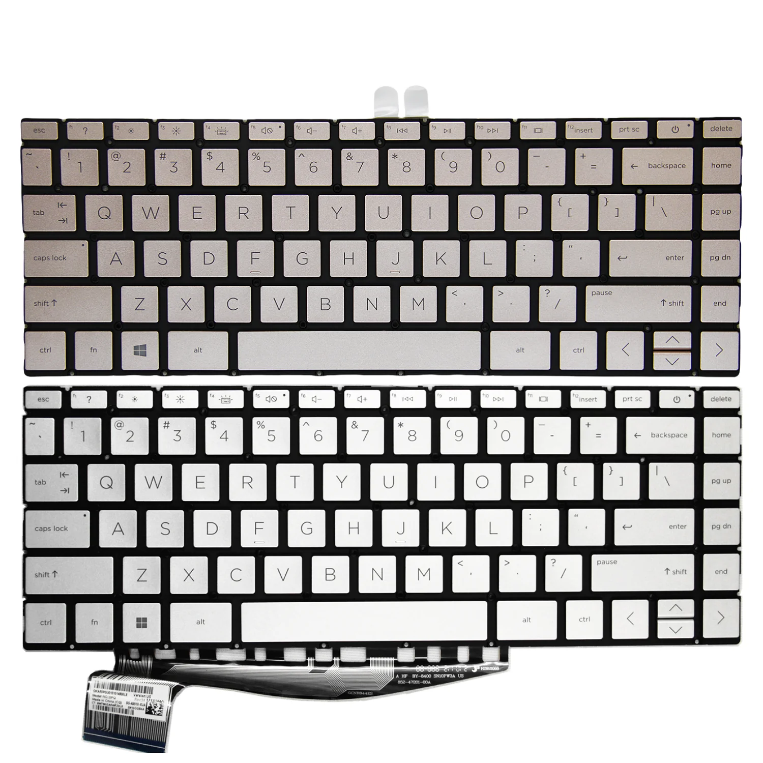 100%New US Original For HP Star 13 air Pavilion 13BE 13-BE 0102/1108AU/0215AU Star 14PRO 14-EH W154 W152 English Laptop Keyboard