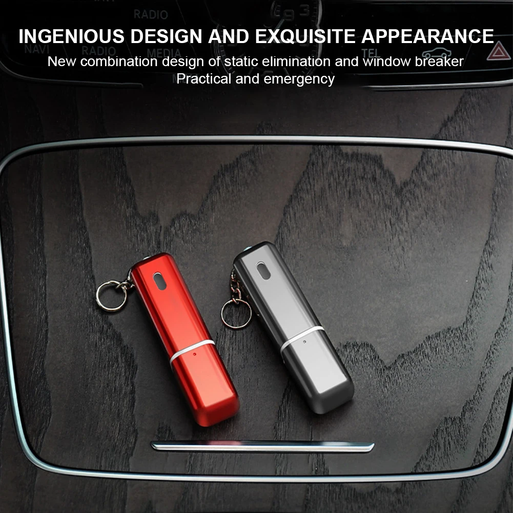 Car Emergency Hammer Safety Escape Rescue Tools Seat Belt Cutter Mini Portable Keychain Lifesaving Auto Windows Glass Breaker