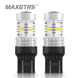 2x Super Bright 7443 7444 T20 W21/5W 1157 BAY15D P21/5W 3157 P27/7W LED Light DRL Bulb Tail Brake Backup Stop Lamp White Red