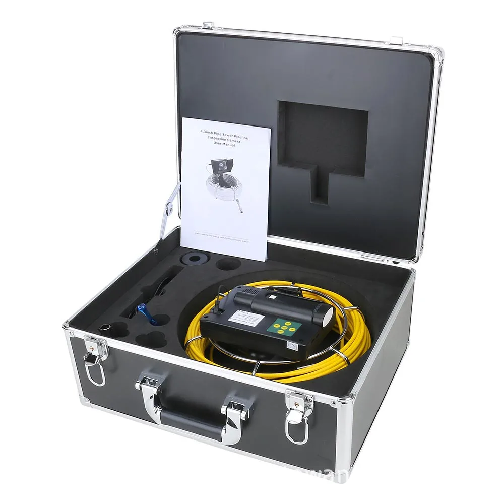 يده الأنابيب الصناعية المنظار 5 بوصة 22 مللي متر كاميرا عالية الوضوح كاشف المجاري 20M30M40M50M #3