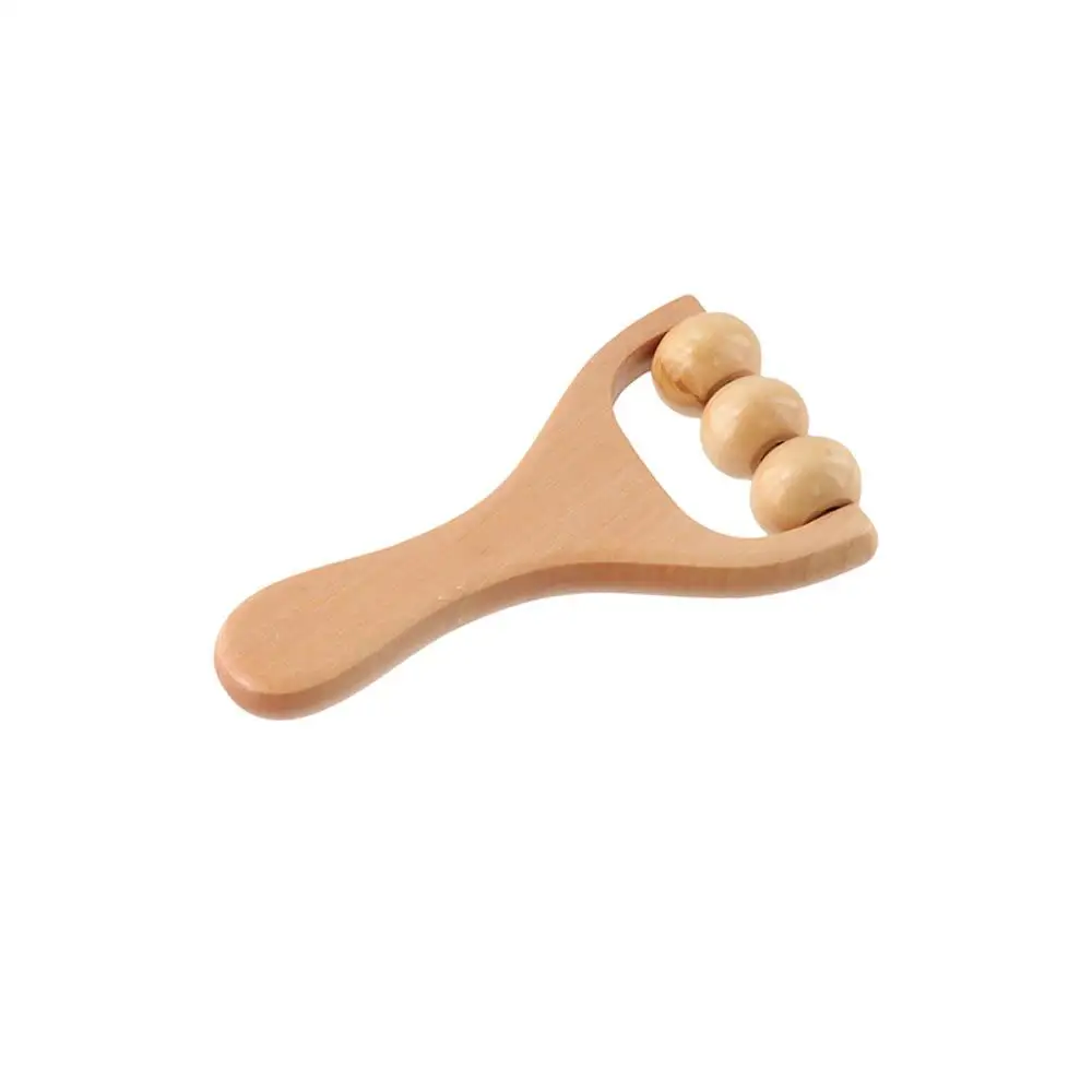 

Household Wooden Massage Roller Manual Handheld Body Massage Tool Full-body Anti-Cellulite Muscle Roller Sticks