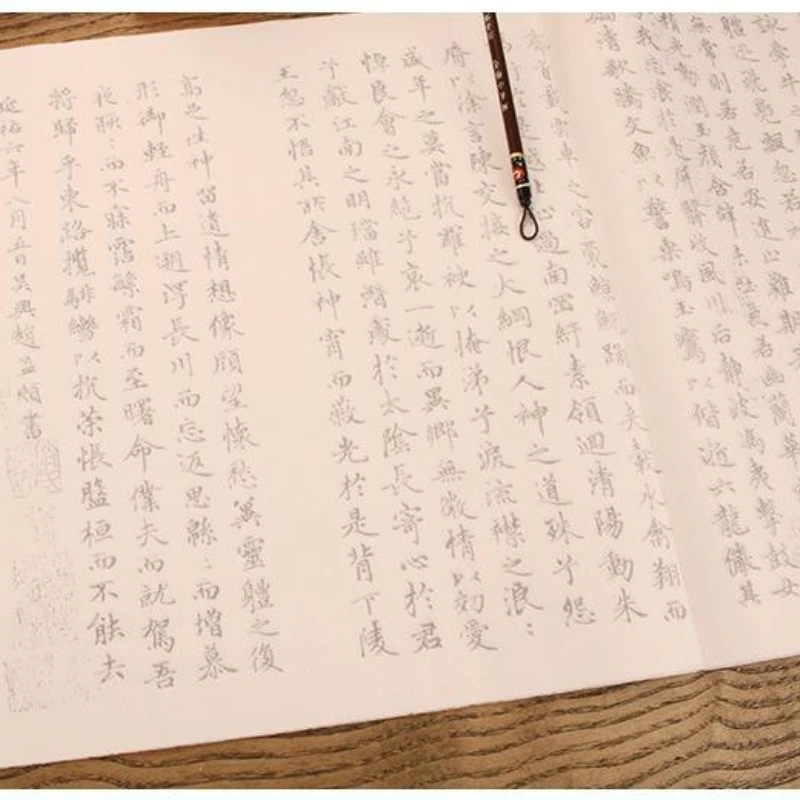 Zhao Mengfu Small Regular Script Luo Shen Fu Copybook Chinese Classics Calligraphy Brush Copybook Beginner Introductory Practice