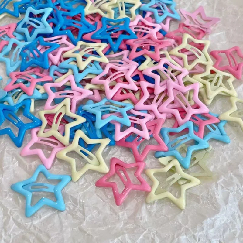 20Pcs/lot New Star shaped Hairpin