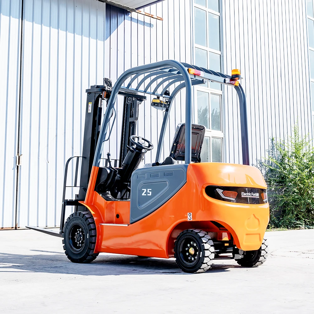 self loading portable 48v small wheel electric forklift 1.5 ton 2 ton 3 ton