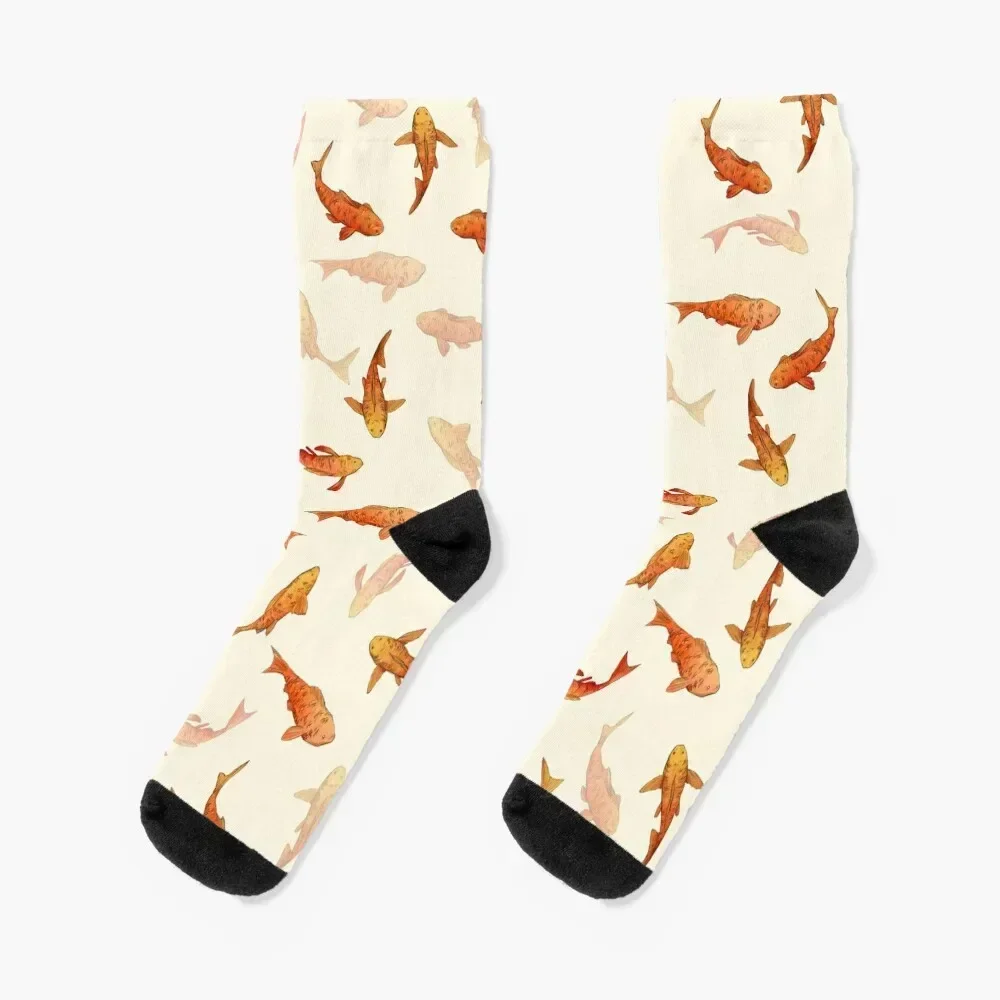 

Red Fish Socks Rugby hockey loose tennis Socks Ladies Men's