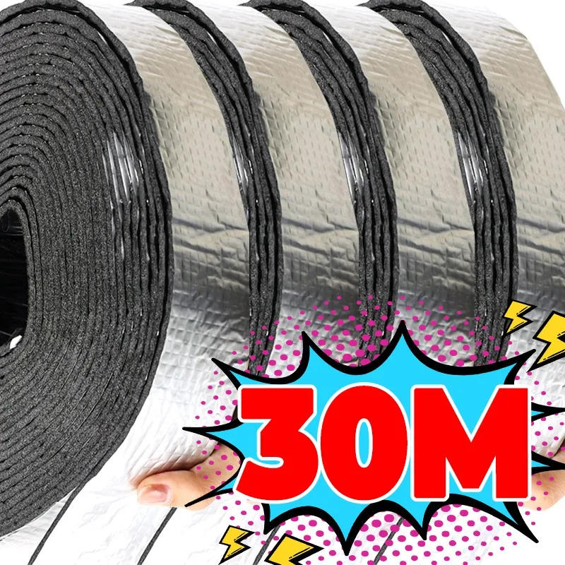 

Self Adhesive Pipe Insulation Wrap Foam Tube Heat Tape for Outdoor Water Pipes Stick Foam Foil Insulation Wrap Tape for Winter