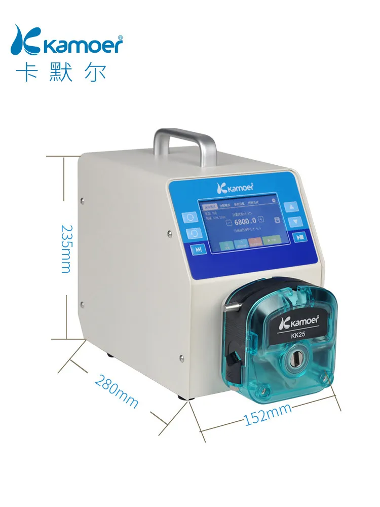 Kamer Large Flow Food Grade Peristaltic Pump for Beverage Circulation Filling Machine Small Multi-Channel Metering Water Pump