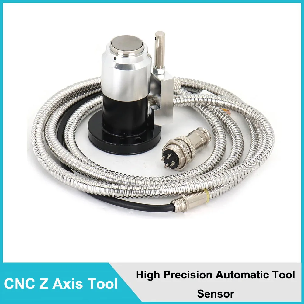 High Precision Automatic Tool Sensor MACH3 CNC Z Axis Tool Pressure Sensor Tool Setter 4Wires Engraving Machine CNC ZAxis Router