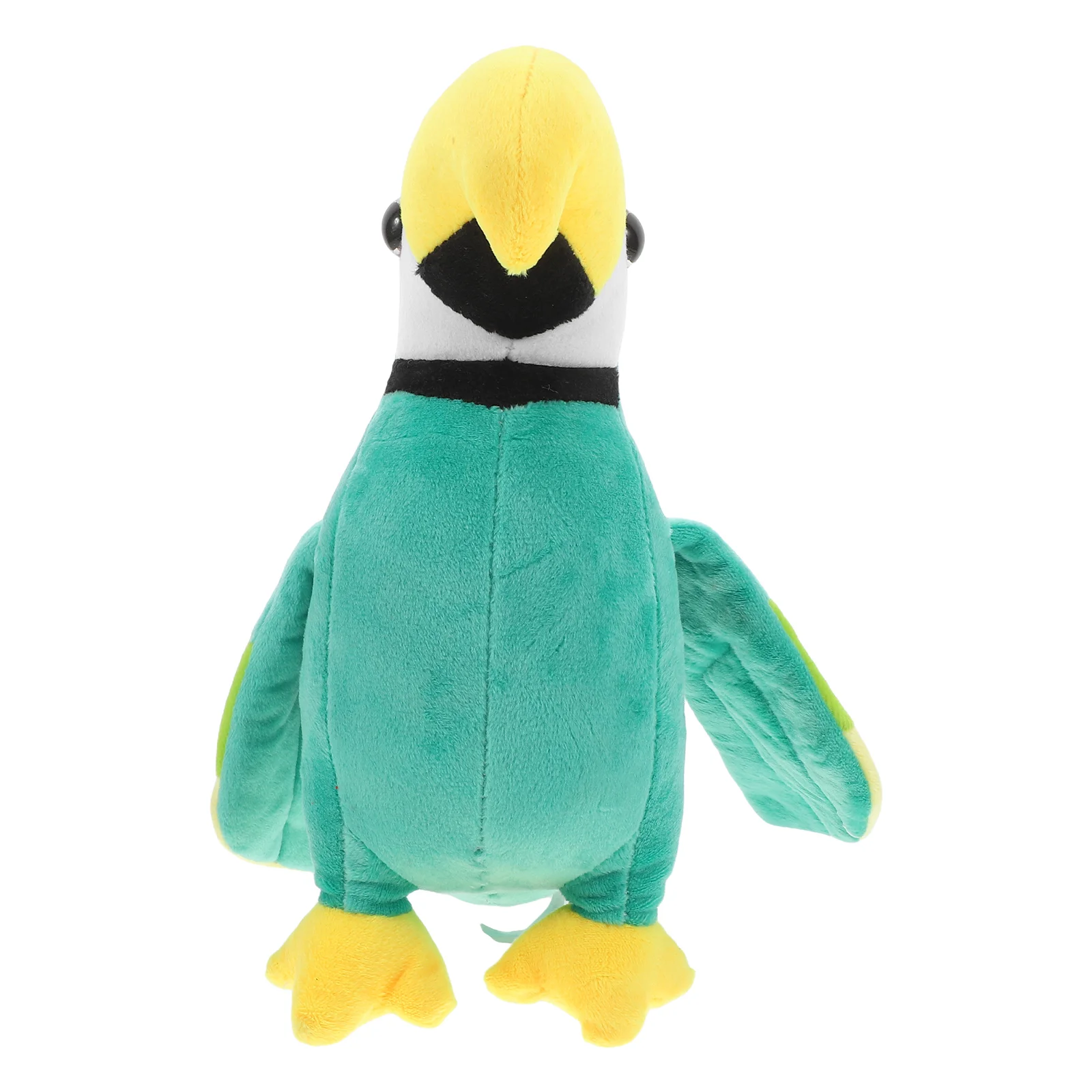 Juguete de peluche de simulación para niños y niñas, loro de peluche, pájaro Adorable, suministro decorativo para fiesta, 1 ud.