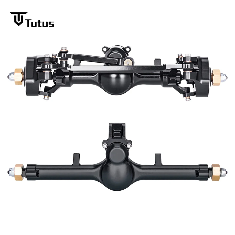 

Передние или передние задние оси из алюминиевого сплава с ЧПУ, максимальный угол рулевого управления 50. ° Шир + 4 мм для осевого SCX24 C10 JLU Gladiator Bronco 1/24
