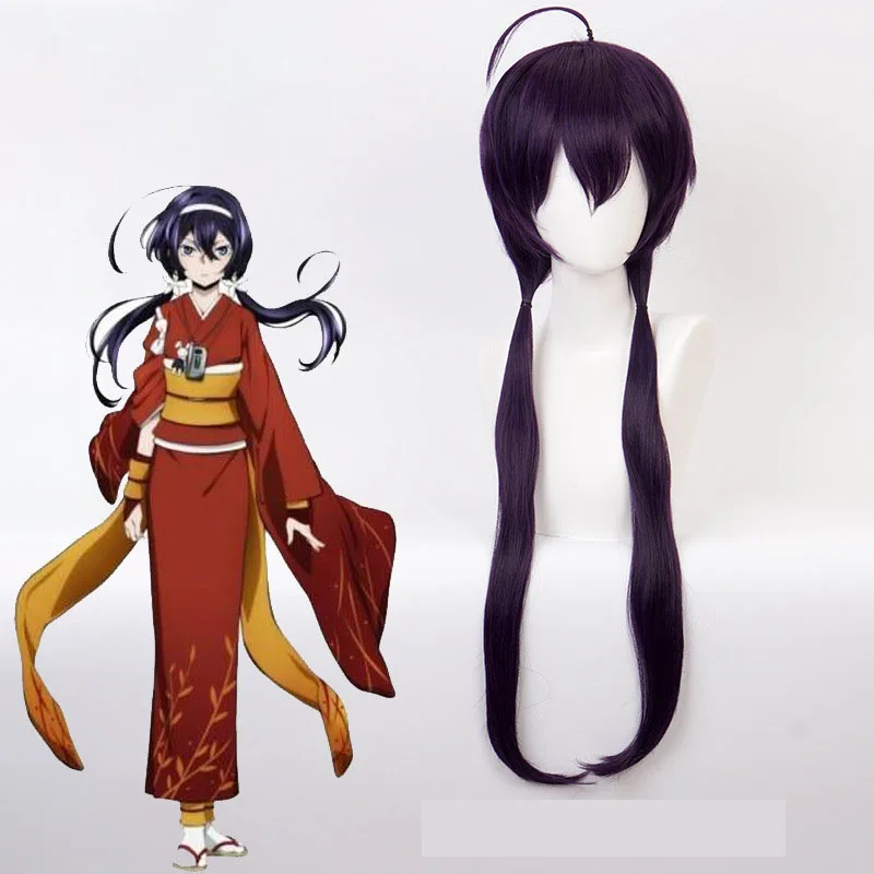 Izumi-Disfraz de Cosplay Kyouka para niñas, Kimono, traje de fiesta de Halloween con sombreros de Kyouka