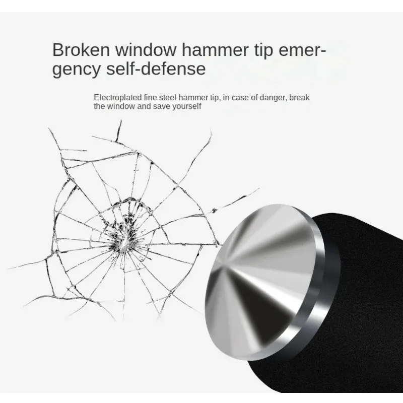 Car Steering Wheel Lock Excellent Anti Theft Ability Adjustable Telescopic Window Breaking Telescopic Lock Self Defense Car
