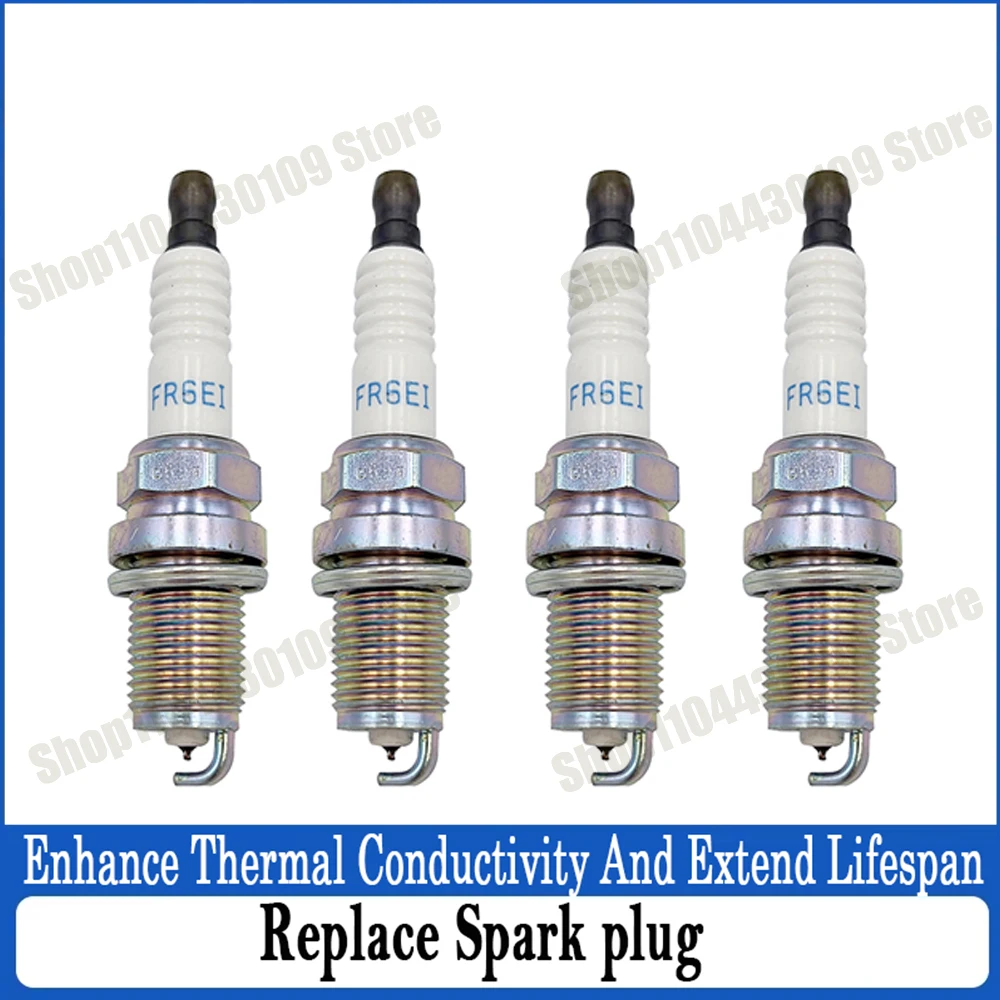 

4pcs/lot FR6EI MN163236 High Quality Iridium spark plugs For MITSUBISHI OUTLANDER II LANCER SPORTBACK Eclipse Endeavor Galant