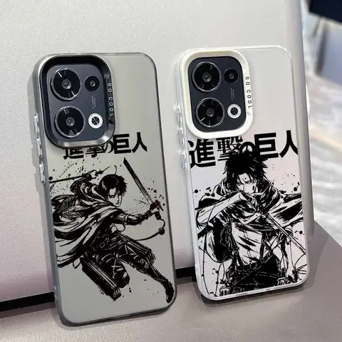 Attack on Titan Anime Cover For Xiaomi Mi 15T 14T 14 Redmi 15C 15 14C 13C A5 A3 A2 A1 Note 15 14 13 Pro Plus Phone Case