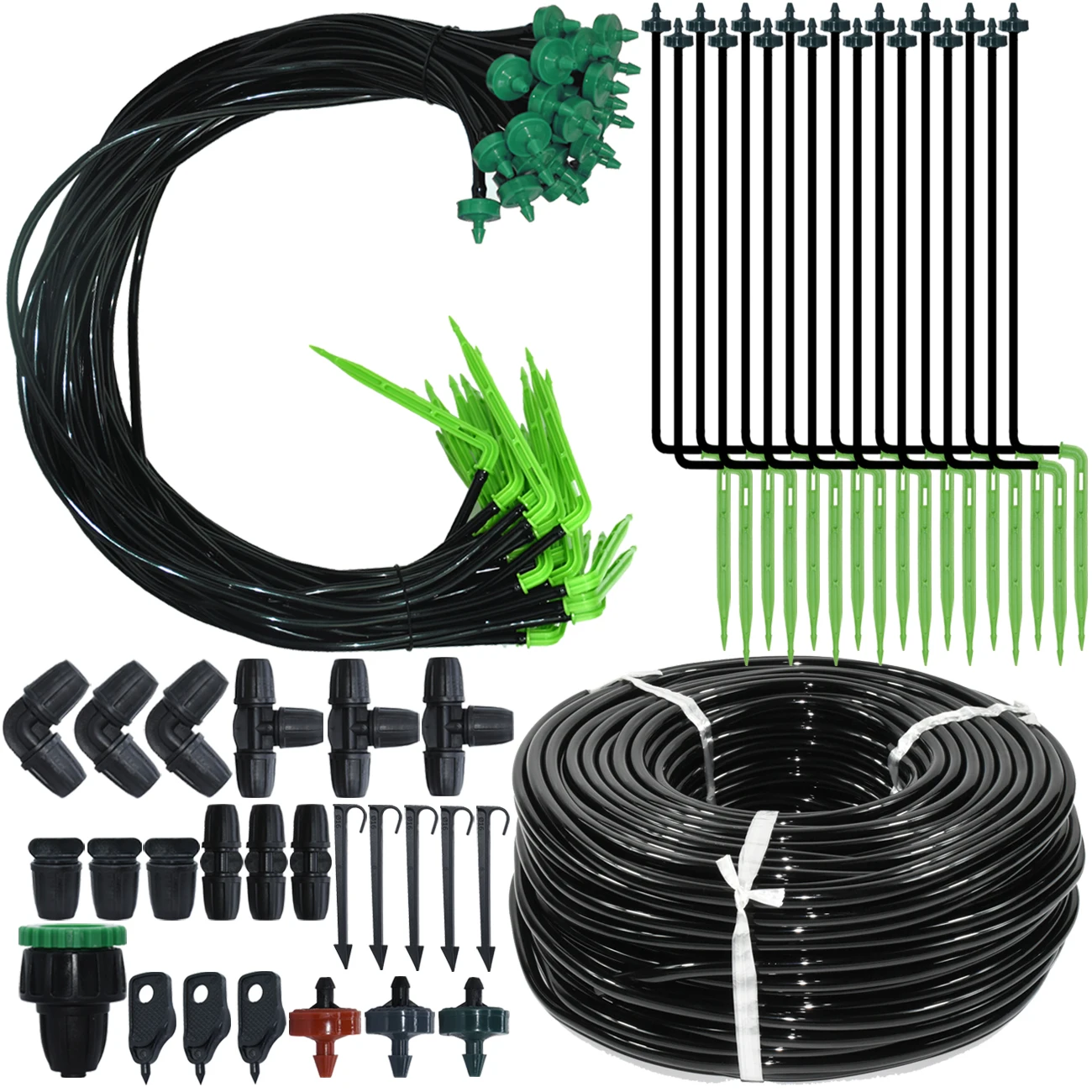 

Sprycle Garden 8L/H 3/5mm Drip Irrigation Dripper Bend Arrow Watering System Kit 1/8'' Hose Plant Potted Bonsai Tools Greenhouse