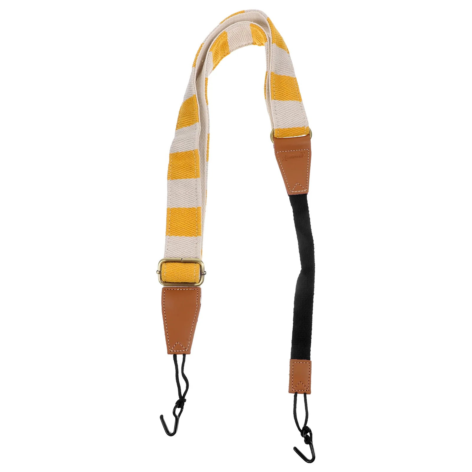 

Ukulele Straps Shoulder Belt Ukulele Straps Adjustable Musical Instrument Accessory ange Yellow Plaid Long Durable