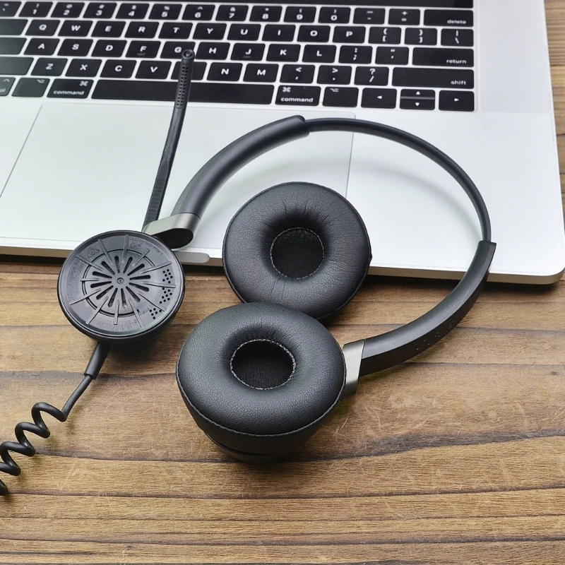 อัพเกรดแผ่นรองหูสำหรับ Engage30/Engage50 Earpads ให้ความสะดวกสบายเป็นเวลานานและลดเสียงรบกวนหูหูหูฟัง. 066a