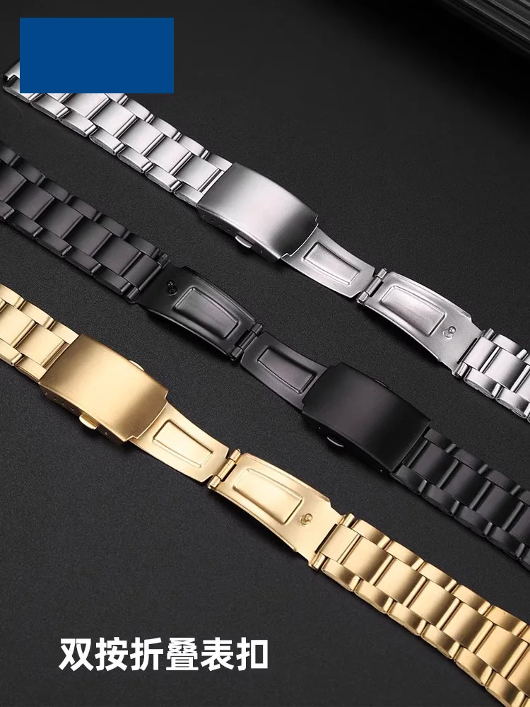 Mod Kit AE1200 For Casio AE-1200 AE-1300 Stainless Steel Bracelet Silver Black Gold black case bezel Strap AE1200 Watch Parts