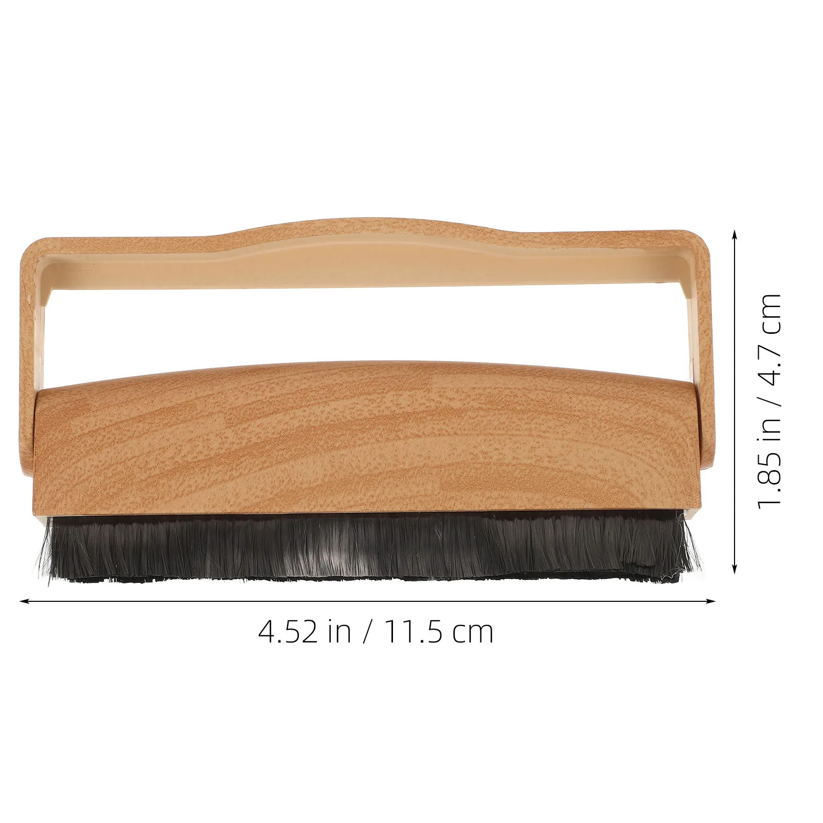 

Anti Static Vinyl Record Brush Portable with Wooden Handle Record Cleaning Tool for Vinyl Records Keyboard Duster