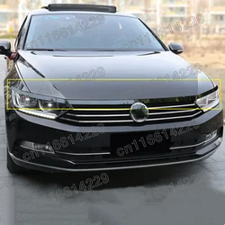 For VW Volkswagen Passat B8 sedan Variant 2017 2018-2020 2021 FRONT HOOD BONNET GRILL LIP MOLDING COVER TRIM BAR GARNISH MESH
