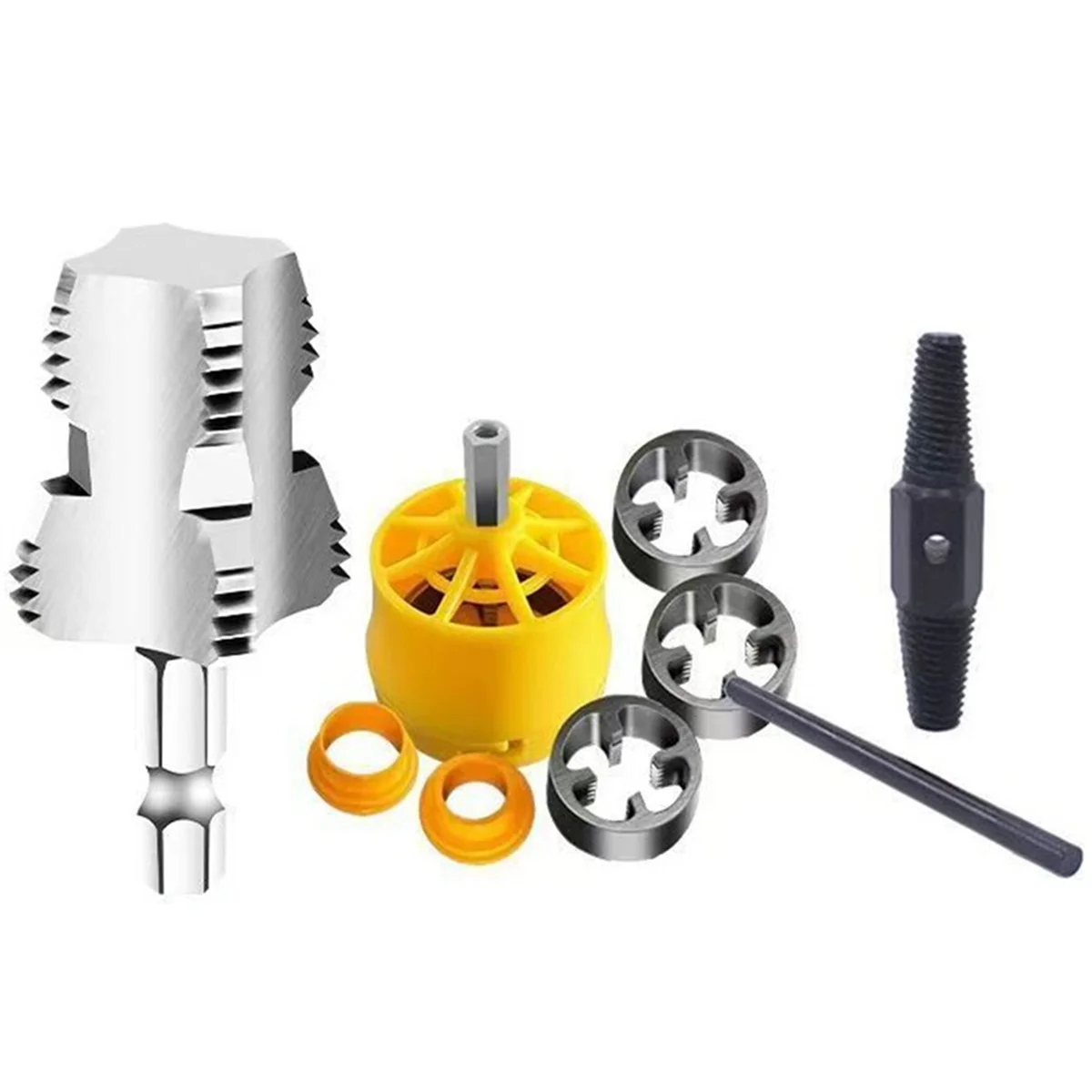 Universal Wire Cutting Tool Water Pipe Inner Hole Wire Cutter PPR 4 Points 6 Points PVC Plastic PE Pipe Electric Drill