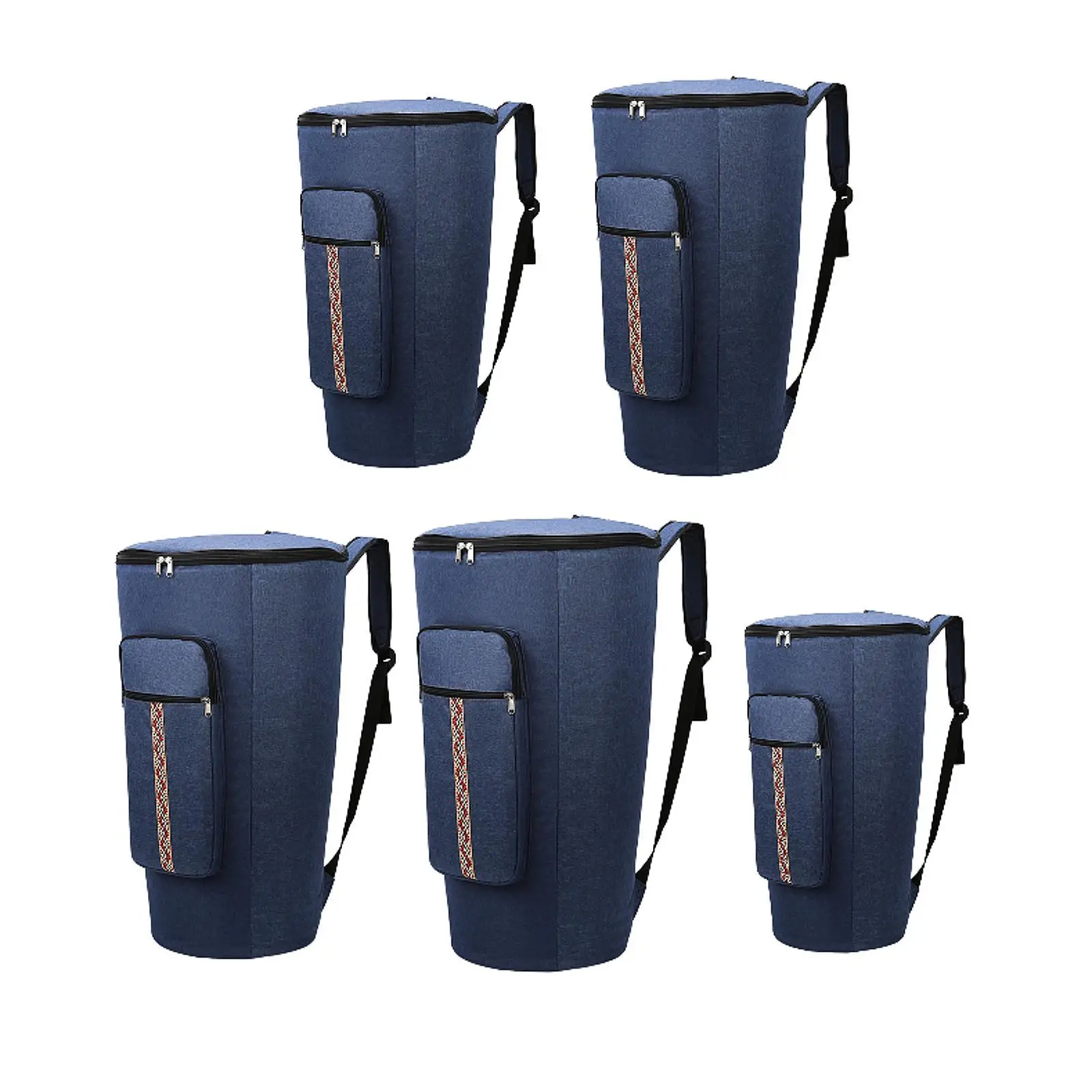 African Drum Gig Bag Bag Shockproof Dustproof Oxford Cloth Musical Instrument Accessory African Drum Carrying Case
