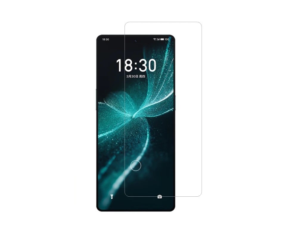 Für MEIZU 20 INFINITY Displayschutzfolie Fingerabdruck-Entsperrung Vollständige Bildschirmabdeckung Transparente Gehärtete Glasfolie 2,5D-Kante 9H – Detail 3