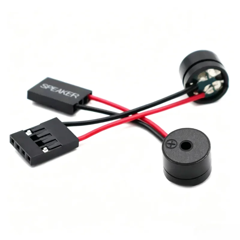 10pcs Mini Plug Speaker For PC Interanal BIOS Computer motherboard speaker Mini Onboard Case Buzzer Board Beep Alarm speaker kit