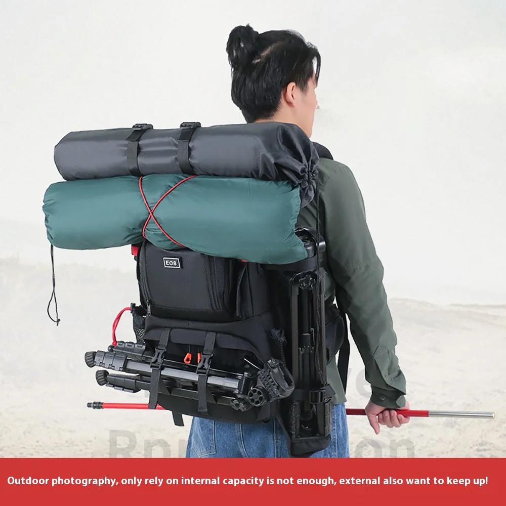 

Big Outdoor Camera Backpack Professional Photography Bag with Laptop Tripod Holder Hiking Travel DSLR Backpack for Men