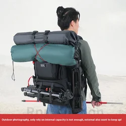 Big Outdoor Camera Backpack Professional Photography Bag with Laptop Tripod Holder Hiking Travel DSLR Backpack for Men