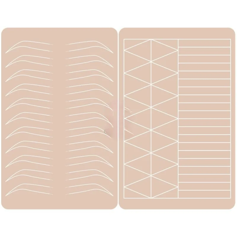 Microblading Tattoo Eyebrow Practice Skin