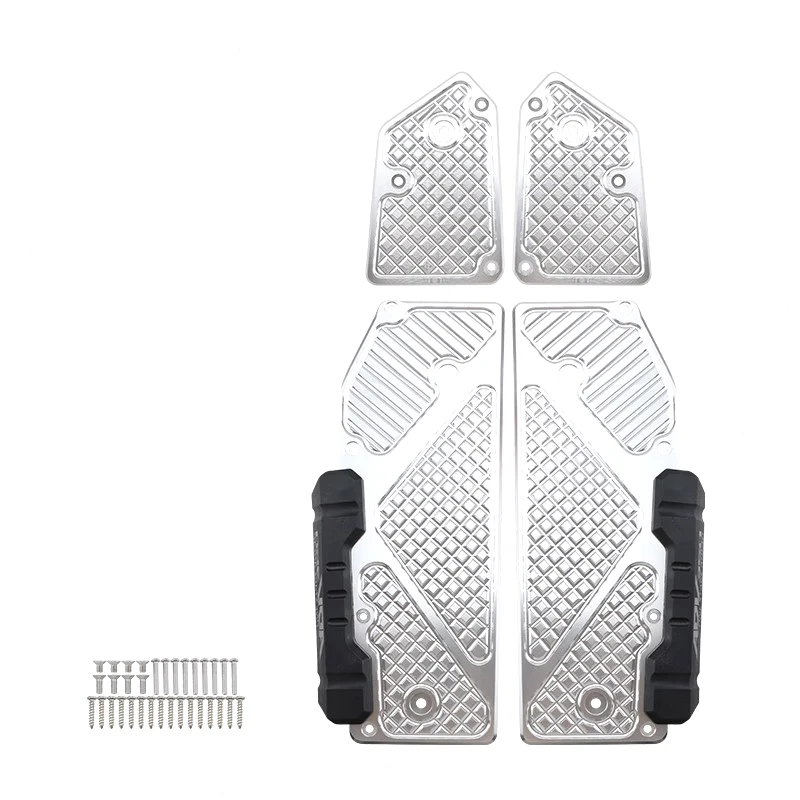 For Honda ADV350 Motorcycle Anti-Fall Protection Bar Integrated Aluminum Alloy Stainless Steel Foot Pedal for Enhanced Safety