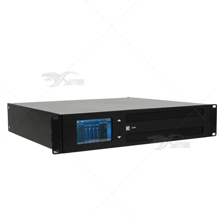 

Digital Power Amplifier Network 4 Channel Professional Audio Amplifier with DSP Processor