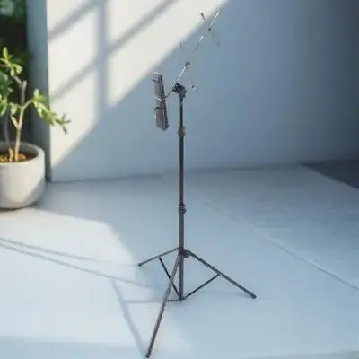 

Folding Music Stand Portable Adjustable Sheet Music Holder for Books Recipes Notepads Home Office Performance Use